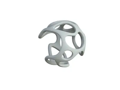 SciFi Cube Object No 29339 Low Poly Shape Texture
