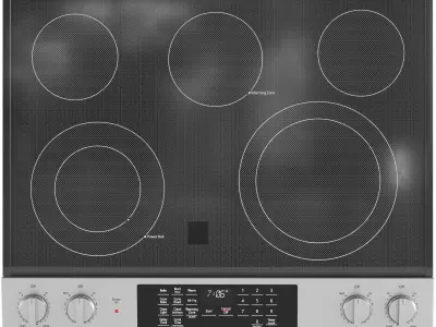 GE Appliance Collection 01 Low-poly 3D model