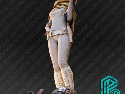 Star Wars Diorama 3D print model