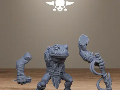 Bogkin Infantry 3D print model