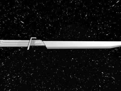 Dark Saber - Mandalorian Sword 3D print model