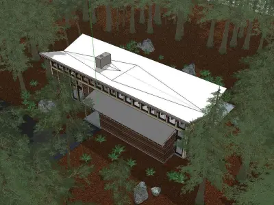 Creative Design-Holiday Cabin-043 3D model