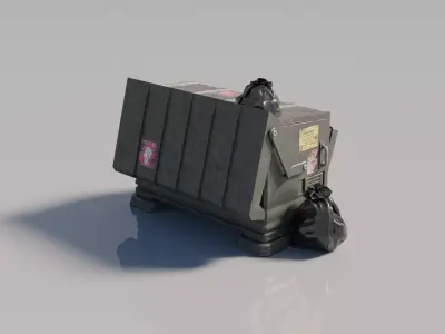 Cyberpunk Props 3 3D model