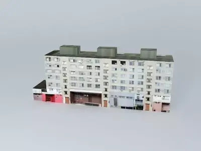 Block building Free 3D model