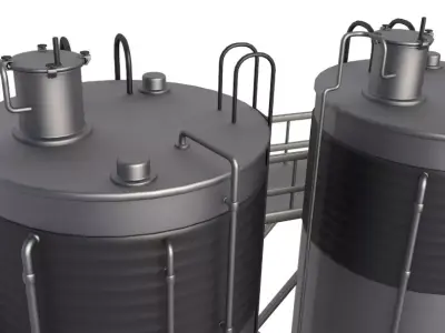 Steel Tanks Collection 3D model