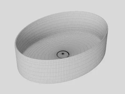 Sink BelBagno BB1049 3D model