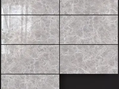 Decovita Saturn Grey 600x1200 3D model