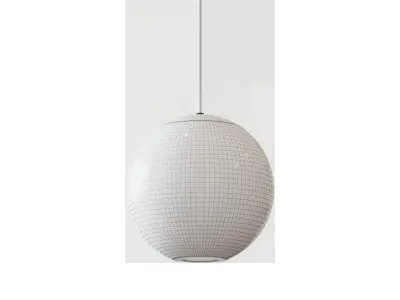 Hanging lamp Moon 3D model