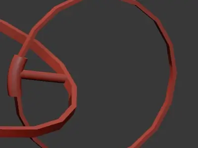 RINGER LINEAR CHANDELIER 3D model