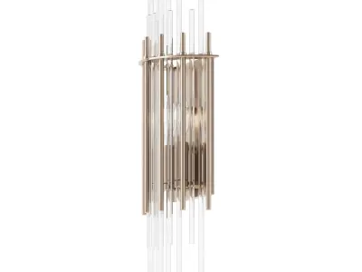 Wall light WALLIS 6300-AGB Low-poly 3D model