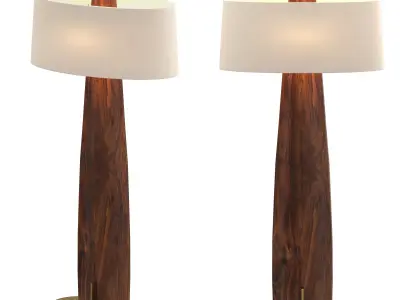 Author floor lamp Sharon 3D model