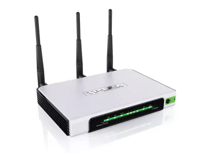 Router TP-Link TL-WR940N 3D model