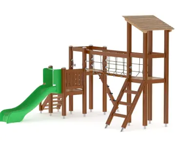Lappset Activity Tower 17 3D model