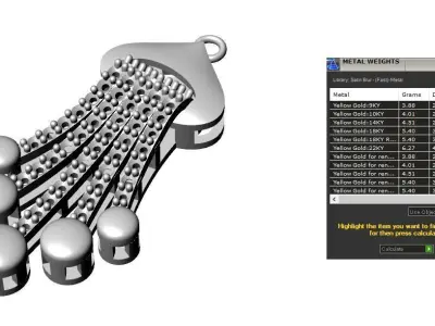 Half set 004 3D print model