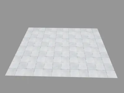 Floor Seamless Textured Low-poly 3D model