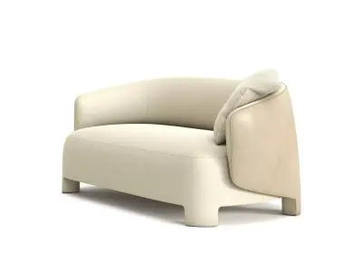 Taru Medium Sofa 3D model
