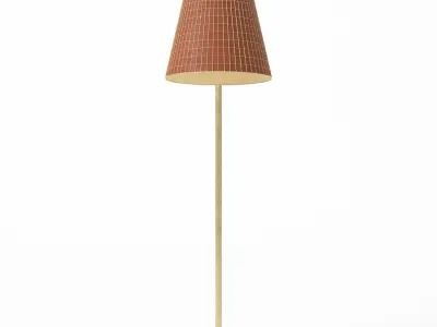 FL-Lampshape table lamp with shade 3D model