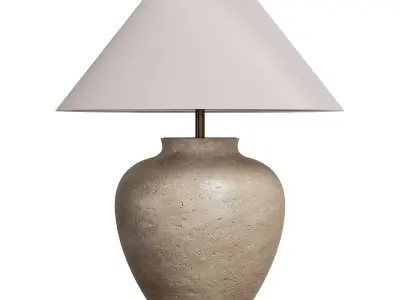 Corfu Table Lamp by Crate and Barrel 3D model