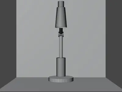 lampa floor lamp Free low-poly 3D model