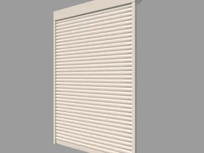 Roller Shutter 3D model