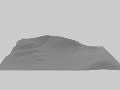Sci-fi environment pack Low poly Low-poly 3D model