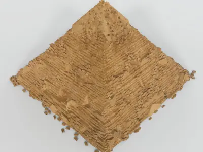 Pyramid egyptian 3D model