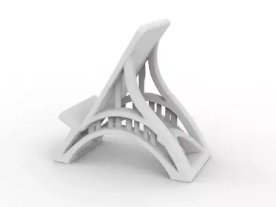 Phone Stand 3D Printable 3D print model