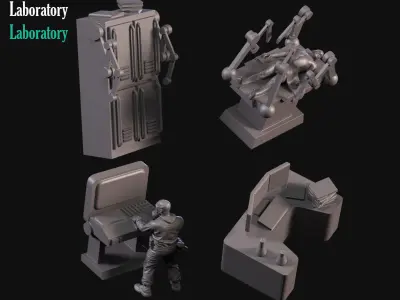 Laboratory 02 3D print model