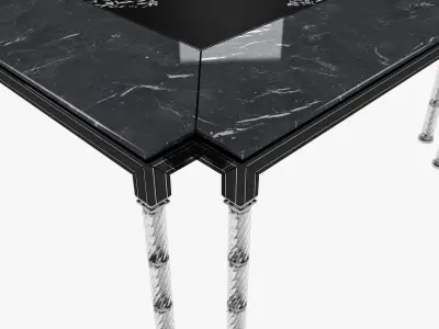 arte veneziana low center table d40 3D model