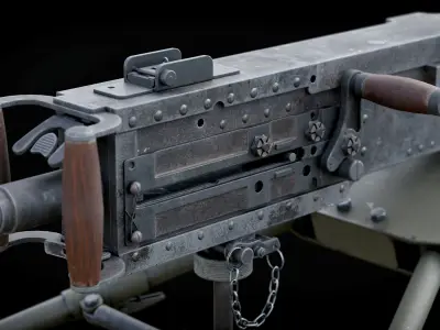  M2 Browning Machinegun with Crate Pack 