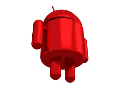 Android Robot v1 009 Free low-poly 3D model