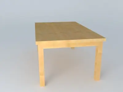 Table DOORS HLAW 120 BRW Milano Oak 3D model