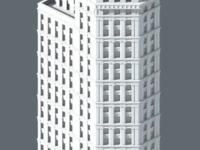 St Paul Building Free 3D print model