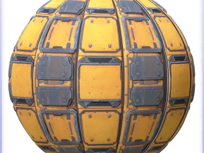 SciFi Seamless Texture Texture 3