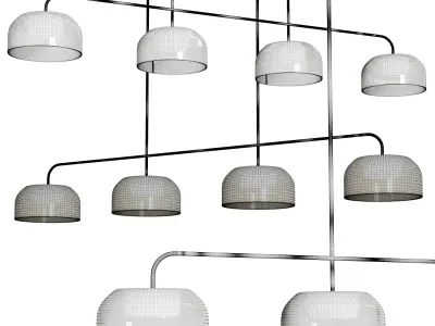 ipon aromas pendant light Low-poly 3D model