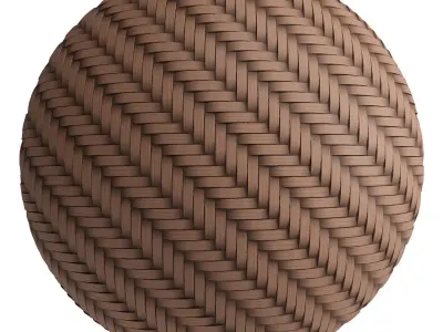 Wicker materials 1- PBR 4k by Sbsar Texture