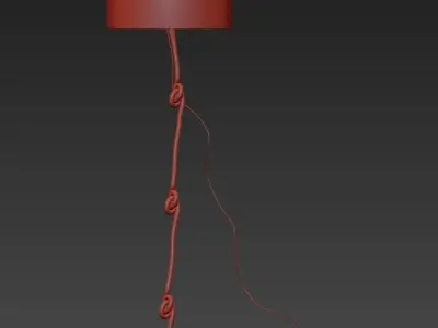 Arnot Floor Lamp Arteriors 3D model