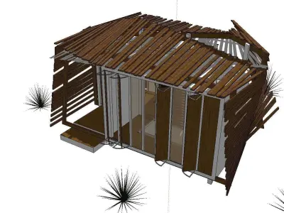 Creative Design-Holiday Cabin-09 3D model