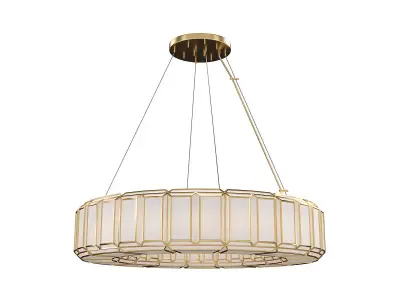 Belmont 12 Light 37 Inch Chandelier 3D model