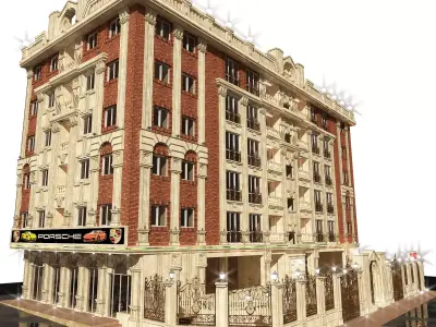 3d model of a residential apartment with full details  3D model purchase