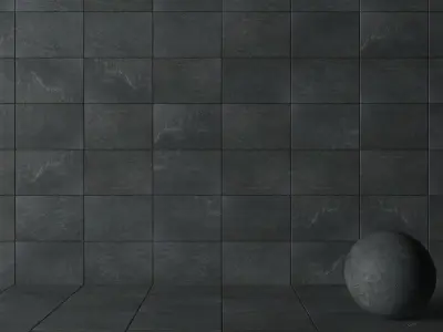 Stone Wall Tiles Mojo Anthracite 40x60 Texture