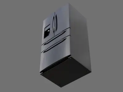 Refrigerator 3B Low-poly 3D model