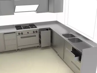 KITCHEN 93 3D model