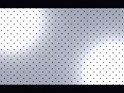 Perforated panel with 4 percent opening 25O77 3D model