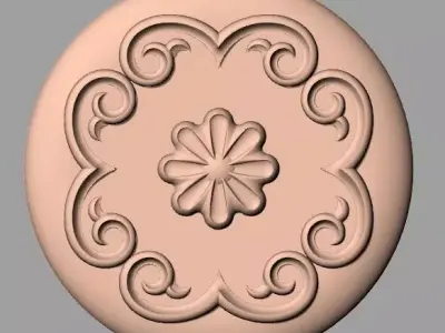 Artcam Aspire 3D relief models STL Files used for CNC E592 3D model