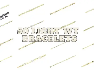 50 Light wt Bracelets Pack