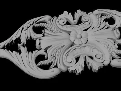 dekor ornament 3D model 84