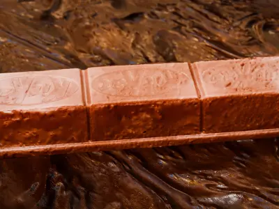 KitKat Chunky Salted Caramel 3D model