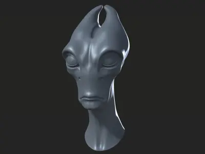 Alien from Mass Effect  3D model