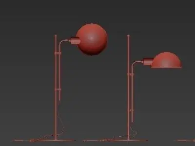 Marset funiculi floor lamp 3D model